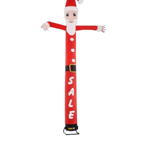 Custom Santa Car Dealership Sales Inflatable Air Dancer Man